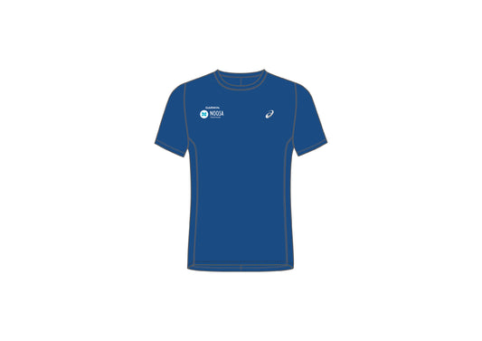 Noosa Triathlon 2022 Men's ASICS Silver Tee - ASICS Blue