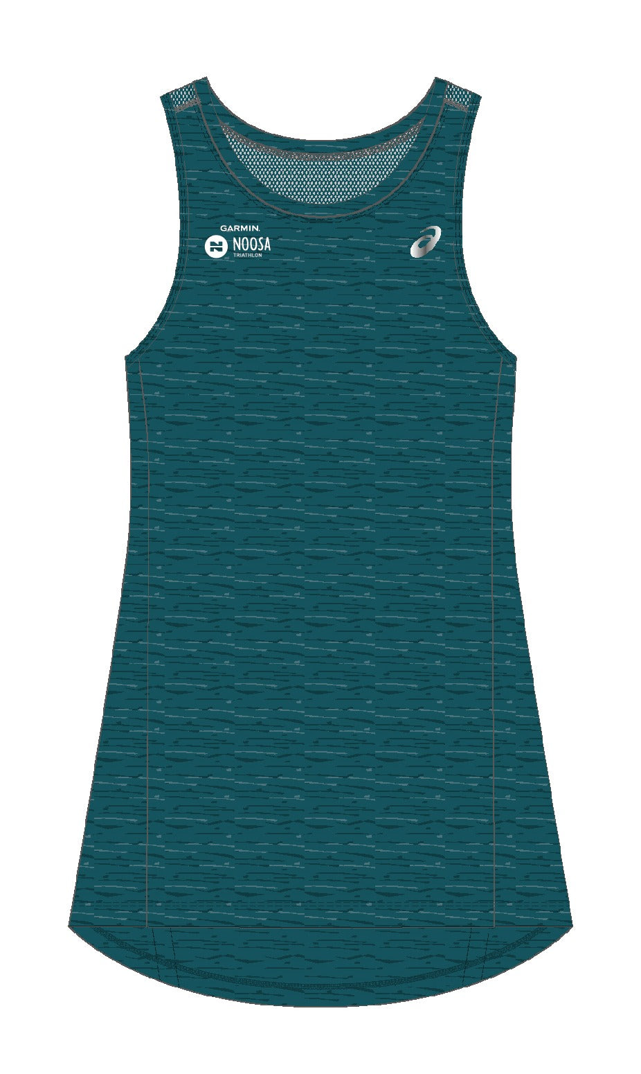 Noosa Triathlon 2022 Women's ASICS Race Tank - Velvet Pine